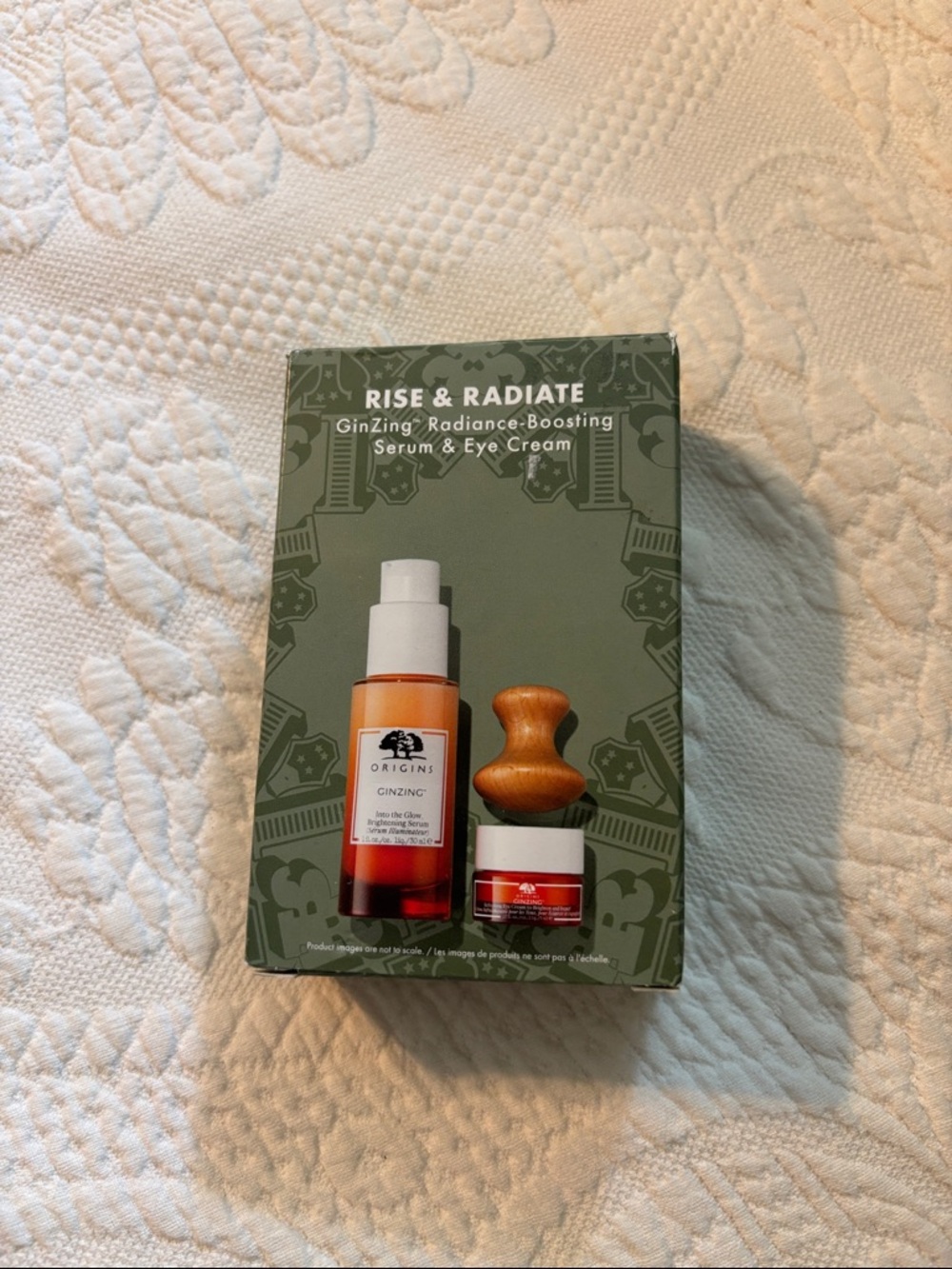 Origins Rise & Radiate GinZing Serum & Eye Cream - Green & Orange